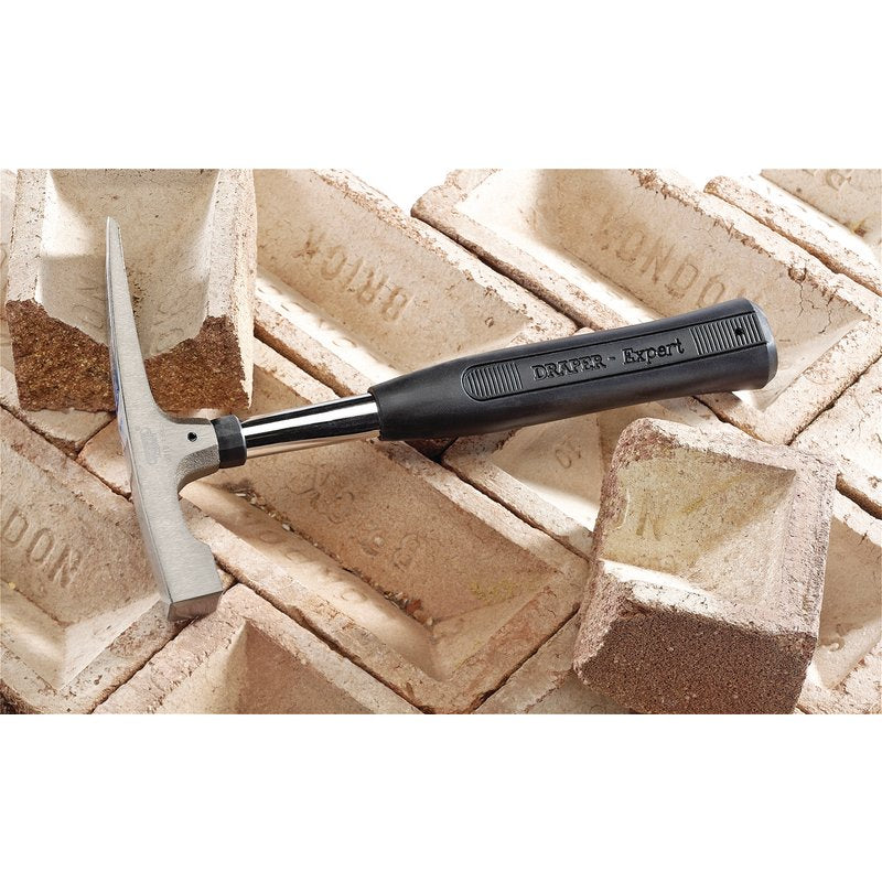 DRAPER Expert Brick Hammer with Tubular Steel Shaft, 450g/16oz