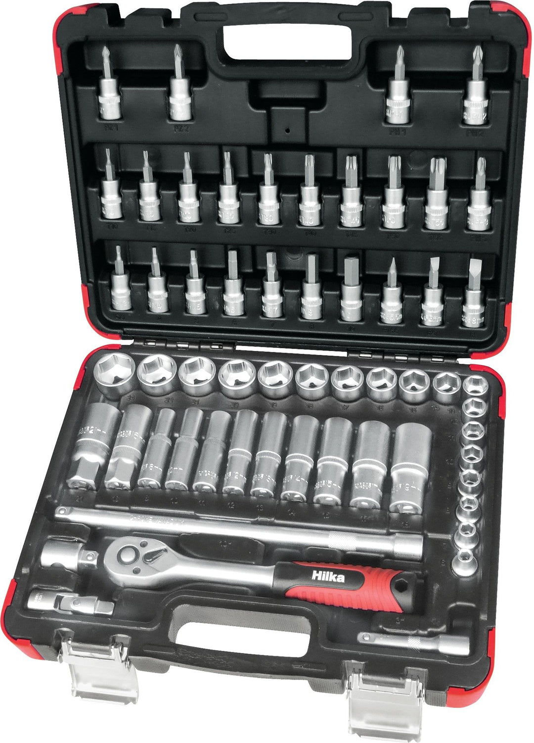 HILKA 58 pce 3/8" Drive Socket Set Metric