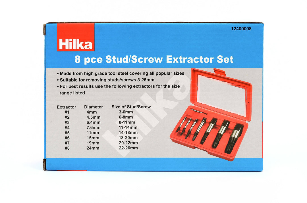 HILKA 8 pce Stud Screw Extractor