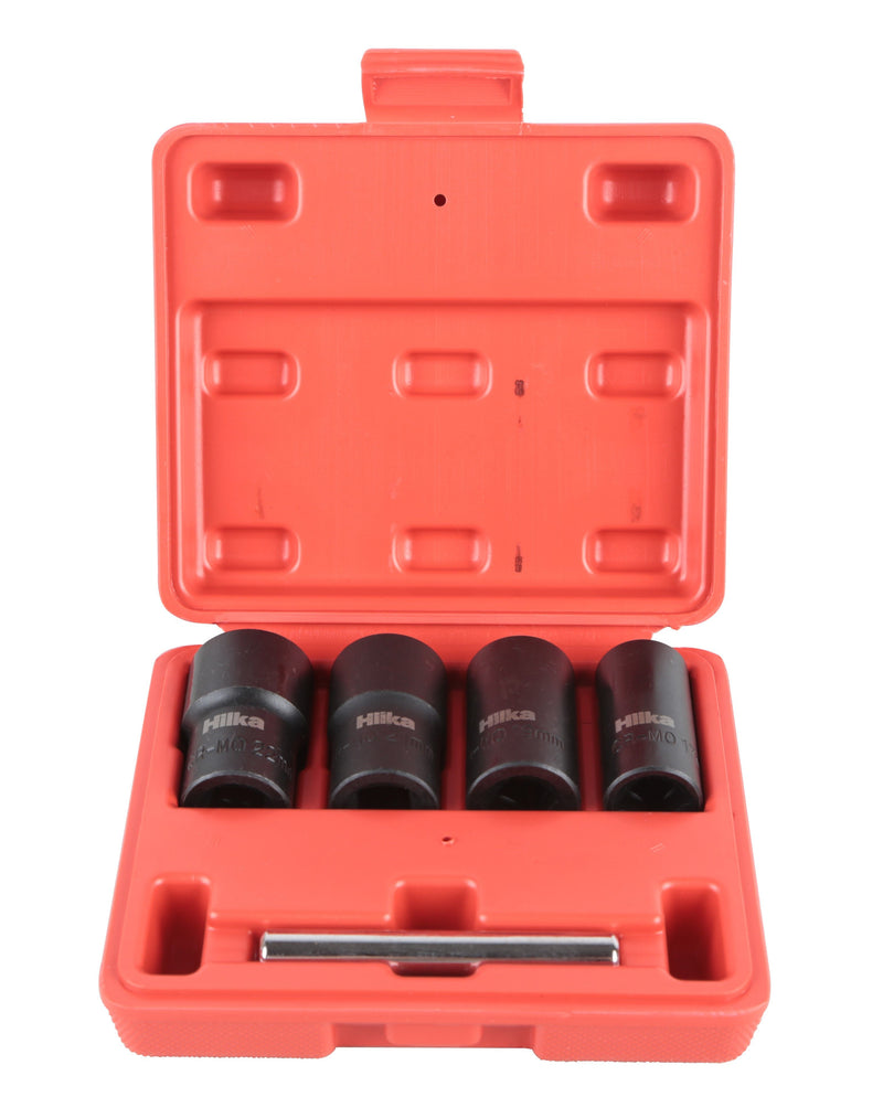 HILKA 5 pce 1/2" Nut & Bolt Remover Twist Socket Set