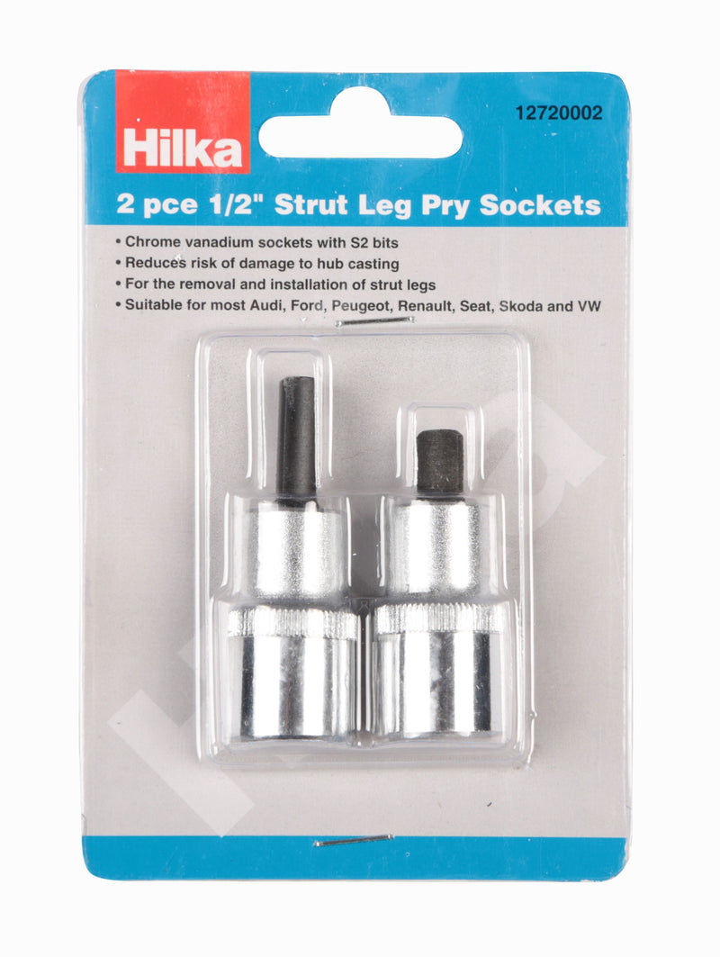 HILKA 2 pce 1/2" Strut Leg Pry Sockets