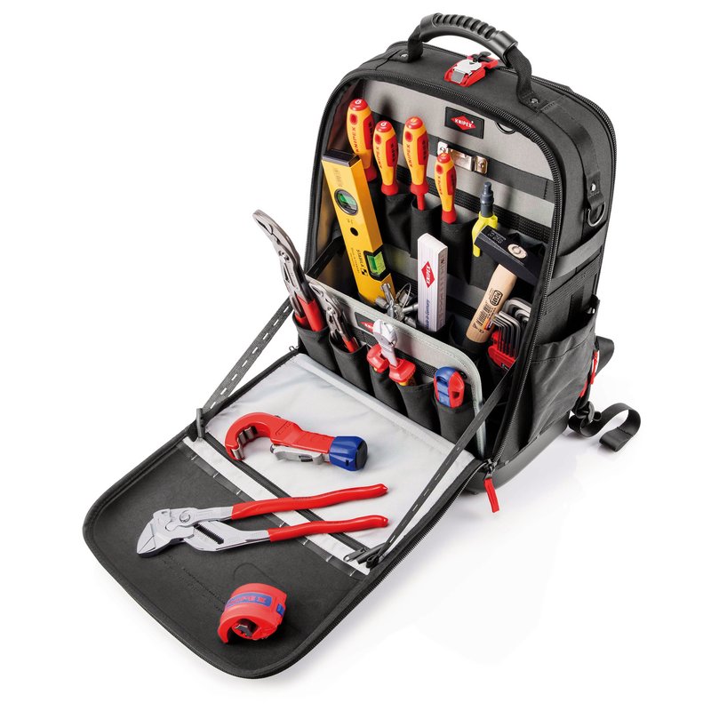 DRAPER | KNIPEX 00 21 50 S Tool backpack Modular X18 Plumbing