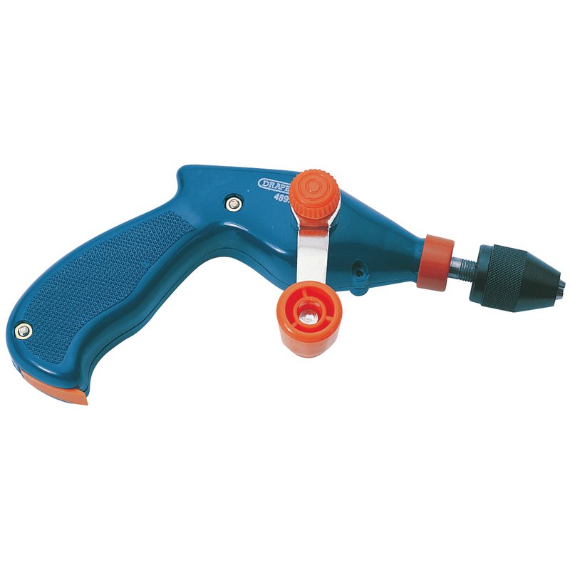 DRAPER Pistol Grip Hand Drill, 8mm - 3/8"