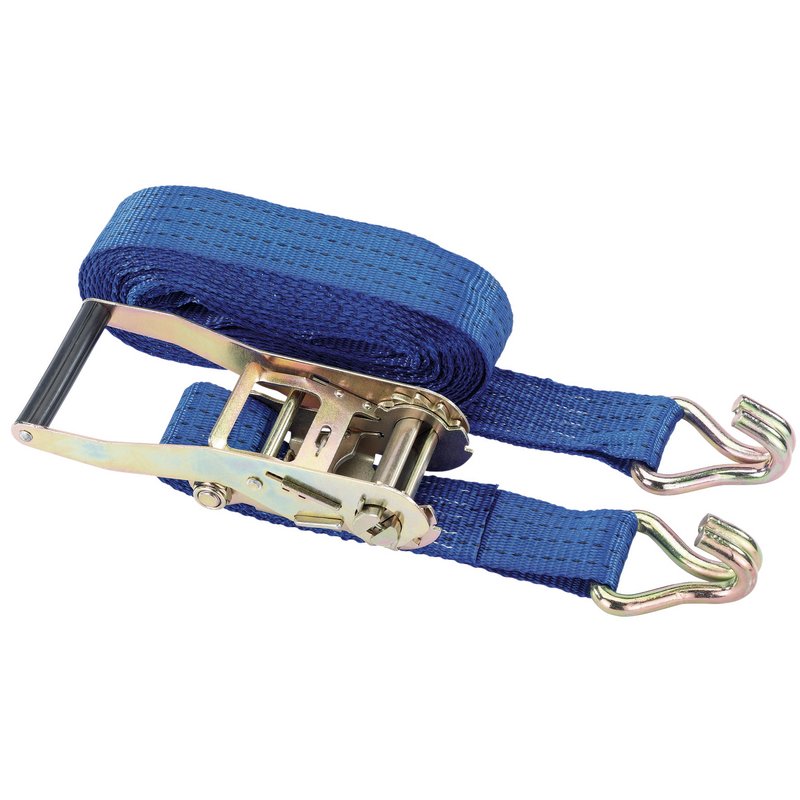 DRAPER Heavy Duty Ratcheting Tie Down Straps, 8m x 50mm, 1300kg