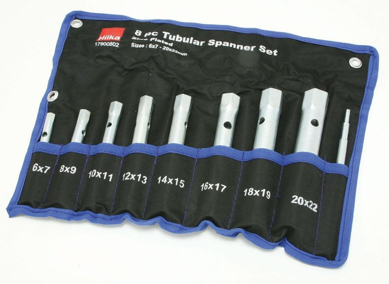 HILKA 8 pce Box Spanner Set Metric