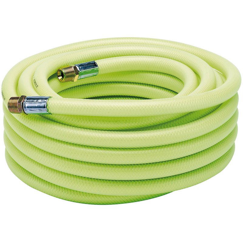 DRAPER High-Vis Air Line Hose, 15.2m, 13mm Bore, 1/2" BSP