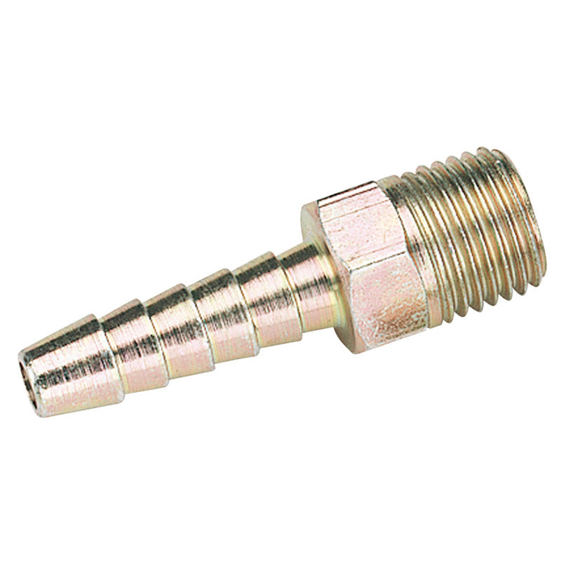 DRAPER 1/4" BSP Taper 1/4" Bore PCL Male Screw Tailpiece (Sold Loose)