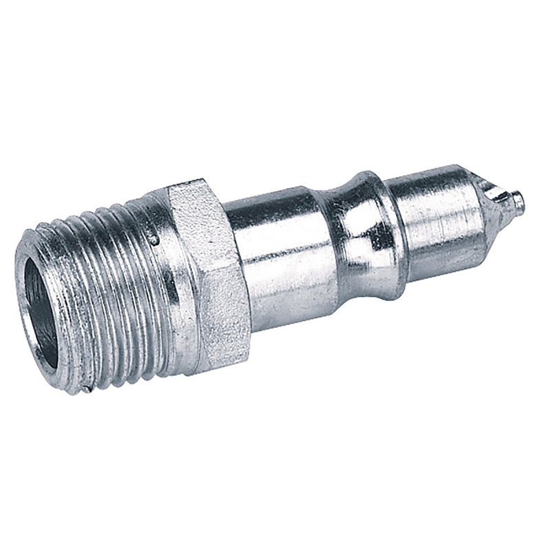 DRAPER 1/2" Male Thread Air Line Screw Adaptor Connectors (Pack of 2)