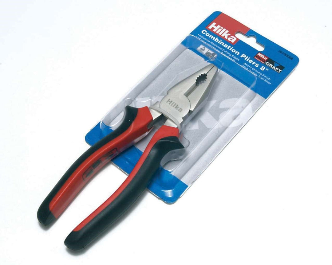 HILKA 8" (200mm) Heavy Duty Combi Pliers