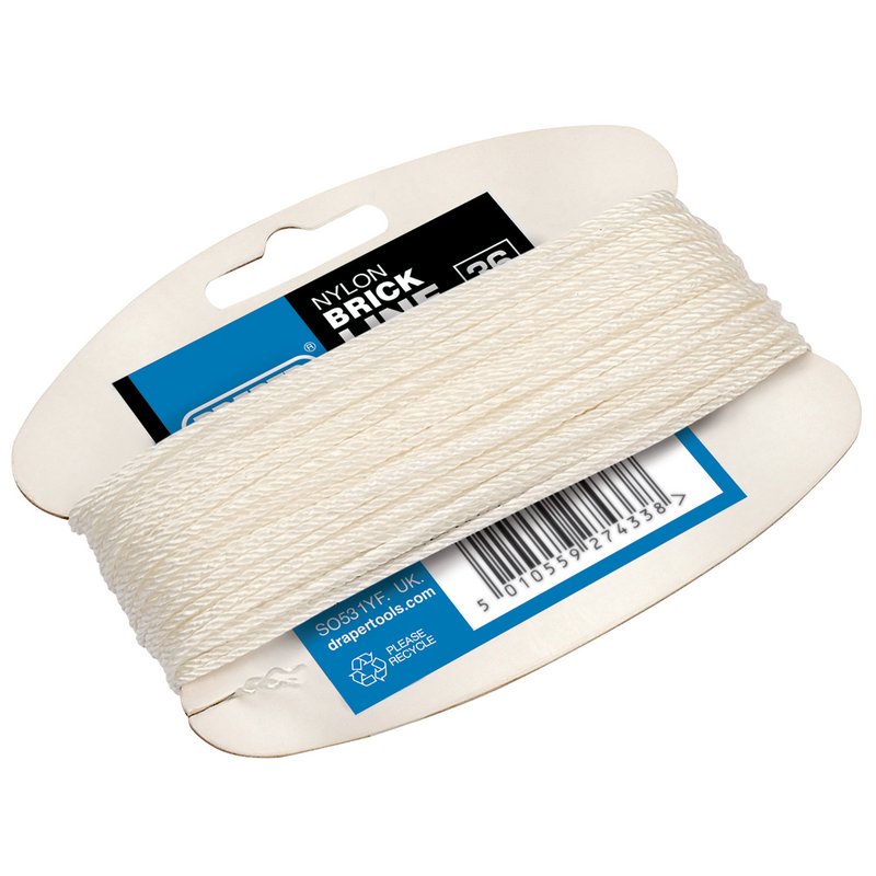 DRAPER Brick Line, 36m, White