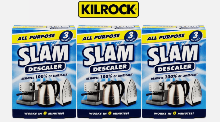 3 x Kilrock SLAM All Purpose Descaler (3 x 30ml In Each Pack) - Bargain LAB