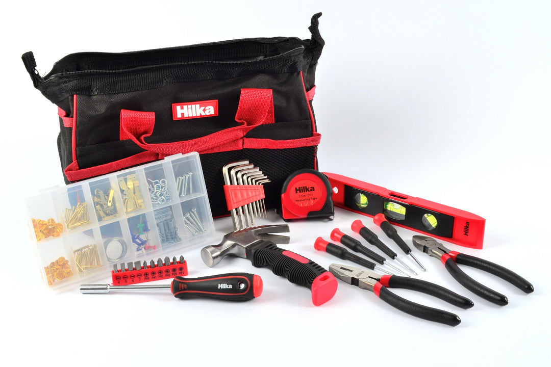 30 pce Home Tool Kit in Bag - Premium Hand Tools from HILKA - Just £29.99! Shop now at Bargain LAB