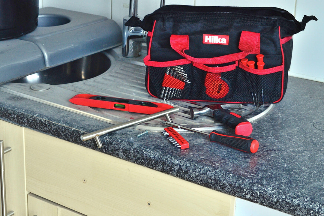 30 pce Home Tool Kit in Bag - Premium Hand Tools from HILKA - Just £29.99! Shop now at Bargain LAB