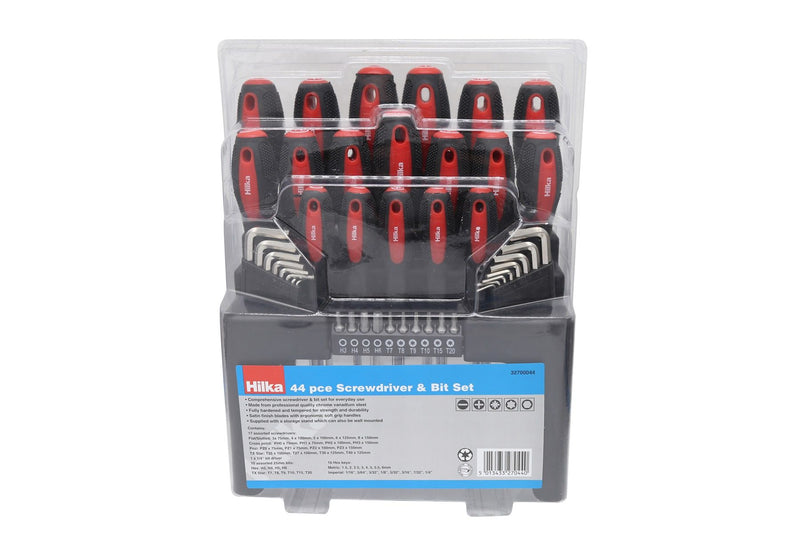 HILKA 44 pce Screwdriver & Bit Set