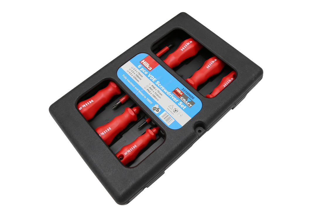 HILKA 6 pce VDE Screwdriver Set