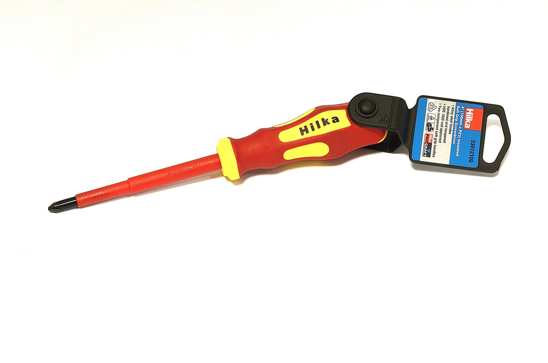 HILKA 100mm PZ2 VDE Screwdriver Insulated