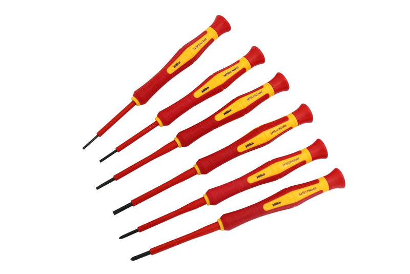 HILKA 6 pce VDE Precision Screwdriver Set