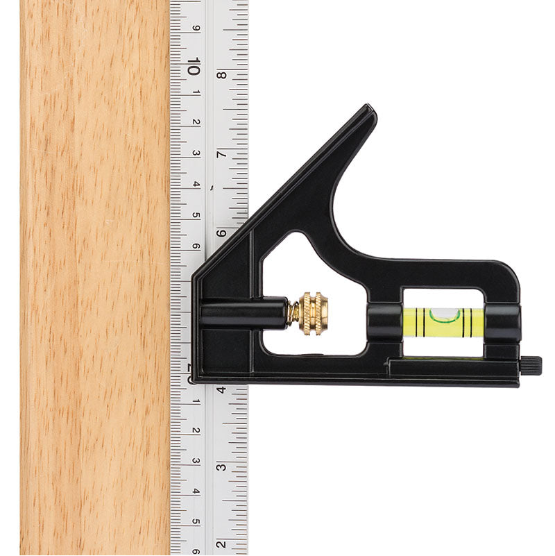 DRAPER Combination Square with Centre Head and Protractor, 300mm