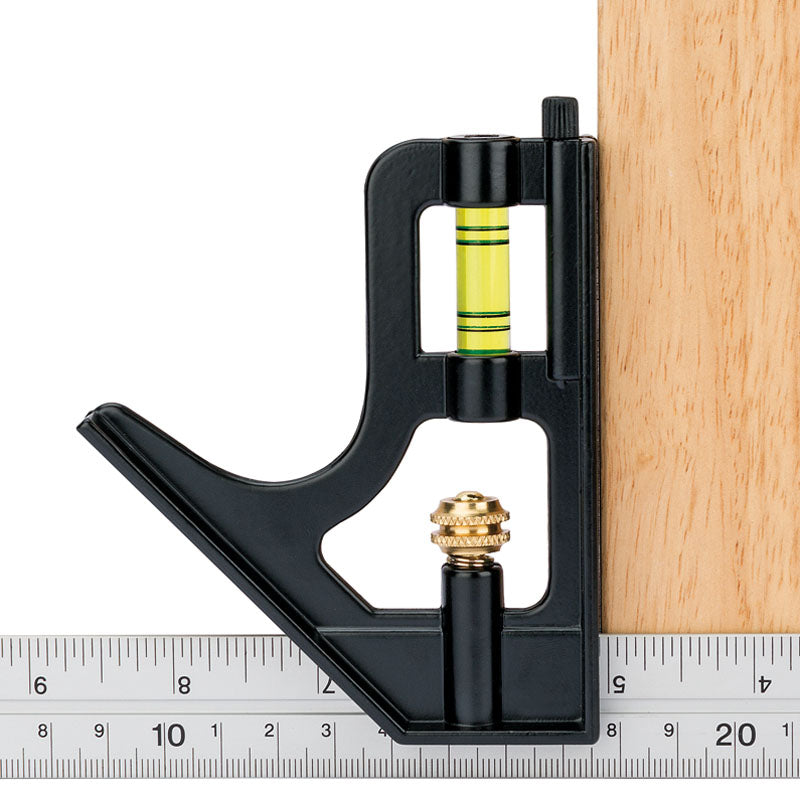 DRAPER Combination Square with Centre Head and Protractor, 300mm