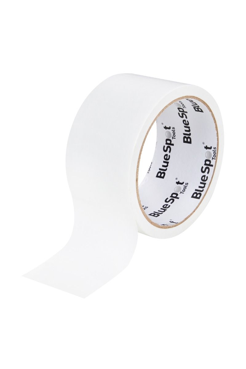 BLUE SPOT TOOLS 48MM X 10M MINI WHITE GAFFA TAPE