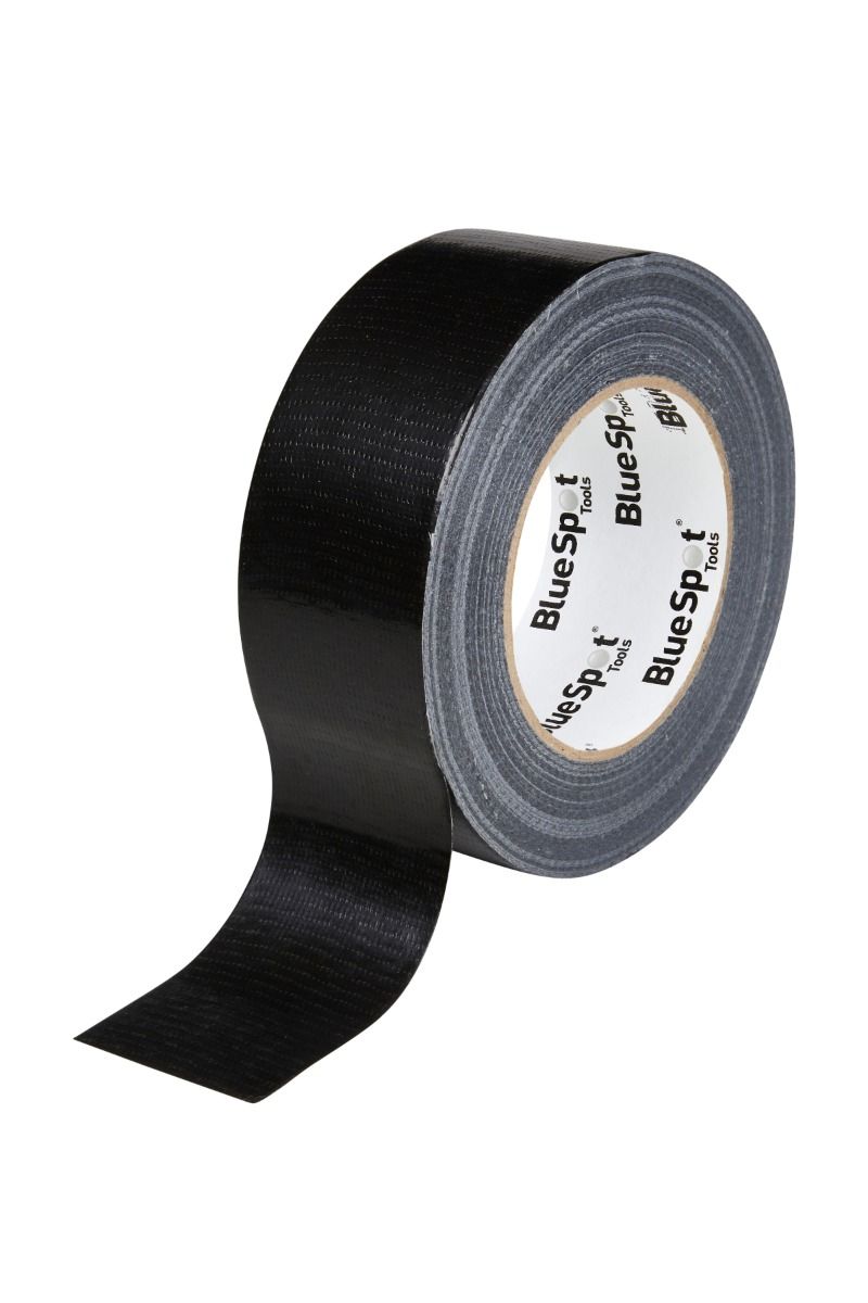 BLUE SPOT TOOLS 47MM X 50M TRADE GAFFA TAPE BLACK