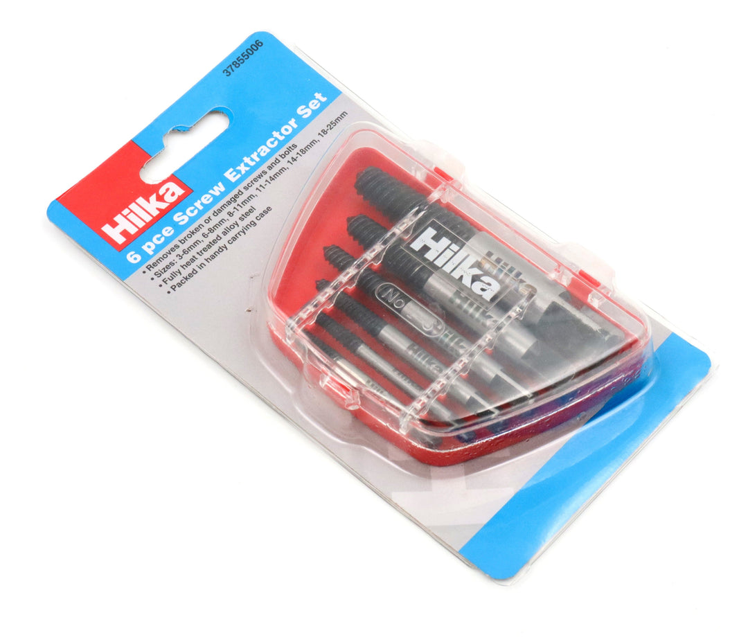 HILKA 6 pce Screw Extractor Set