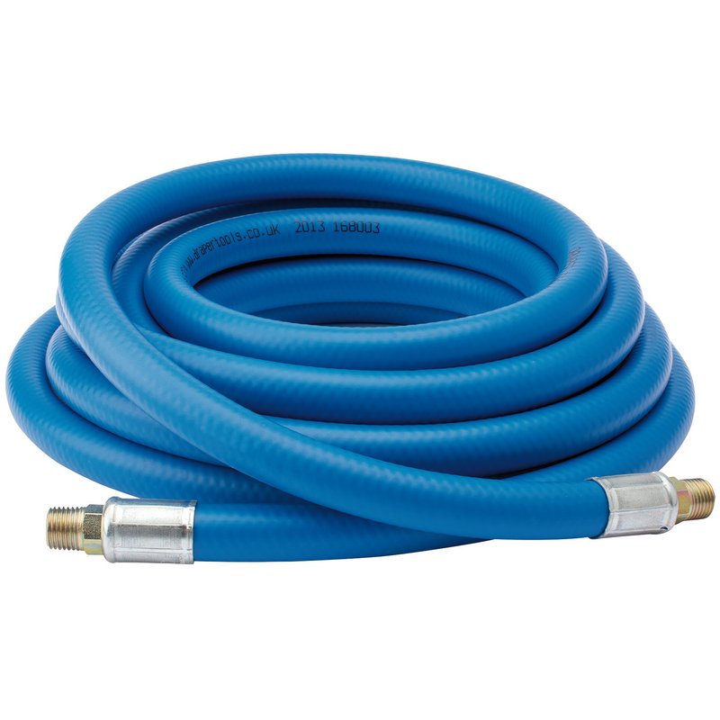 DRAPER Air Line Hose, 5m, 3/8"/10mm Bore, 1/4" BSP