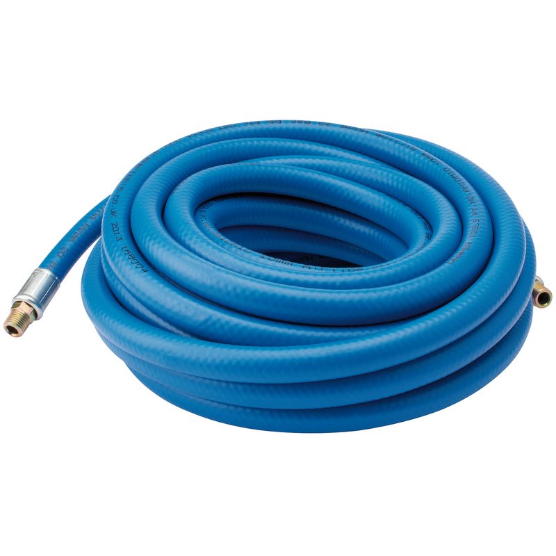 DRAPER Air Line Hose, 10m, 3/8"/10mm Bore, 1/4" BSP