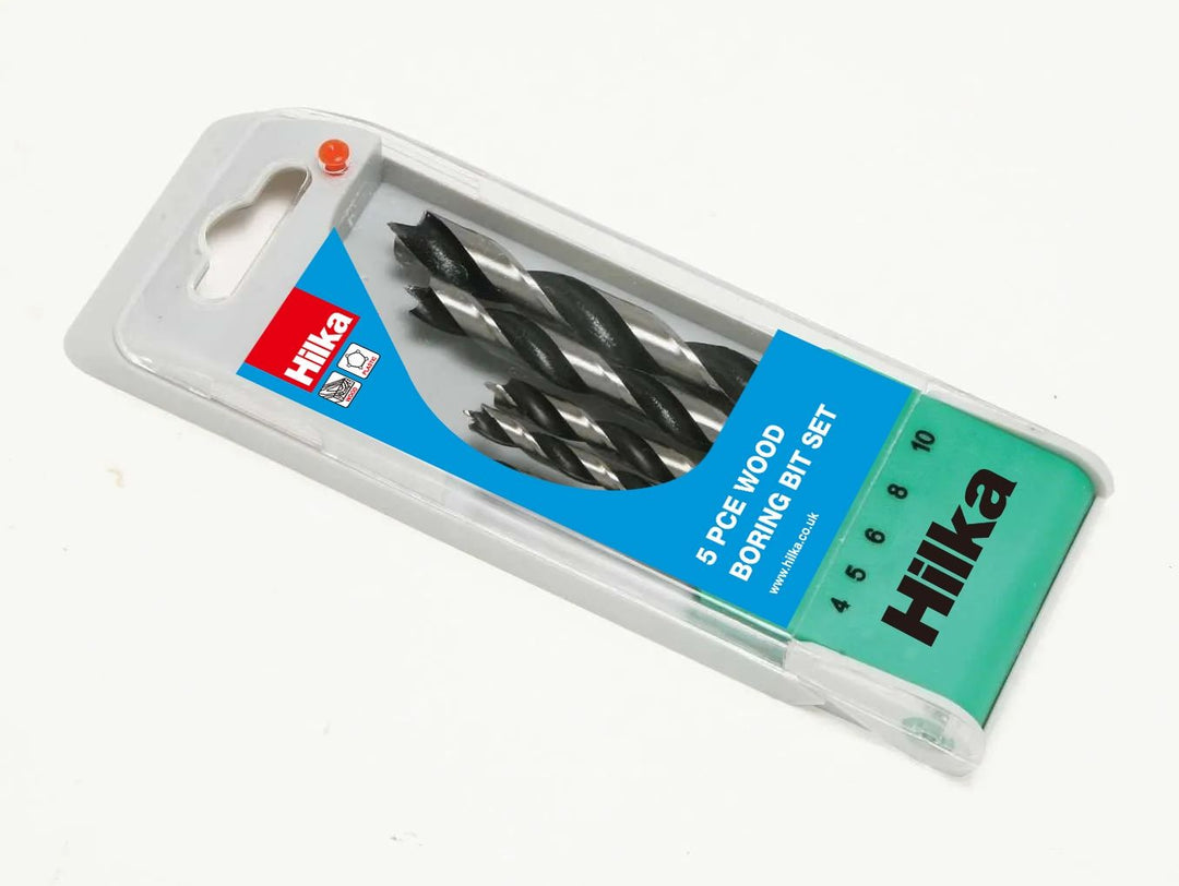 HILKA 5 pce Wood Boring Bit Set