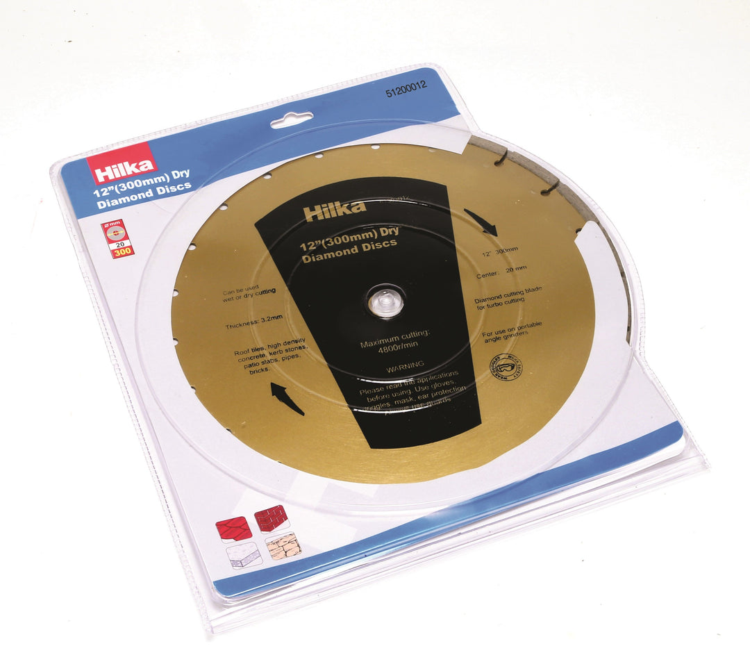 HILKA 12" (300mm) Diamond Cutting Disc