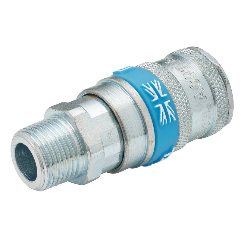 DRAPER 3/8" BSP Taper Male Thread Vertex Air Coupling