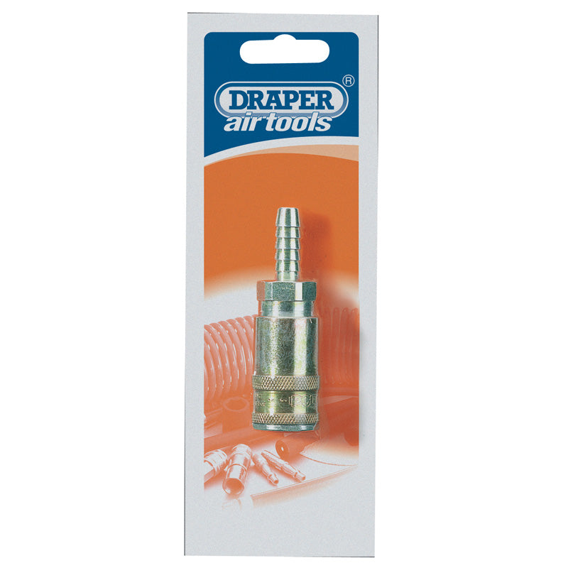 DRAPER 5/16" Bore Vertex Air Line Coupling with Tailpiece