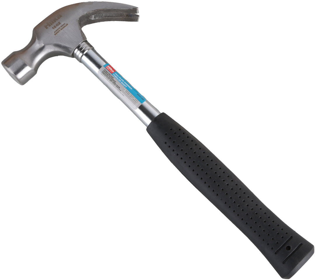 HILKA 16oz Claw Hammer Tubular Shaft