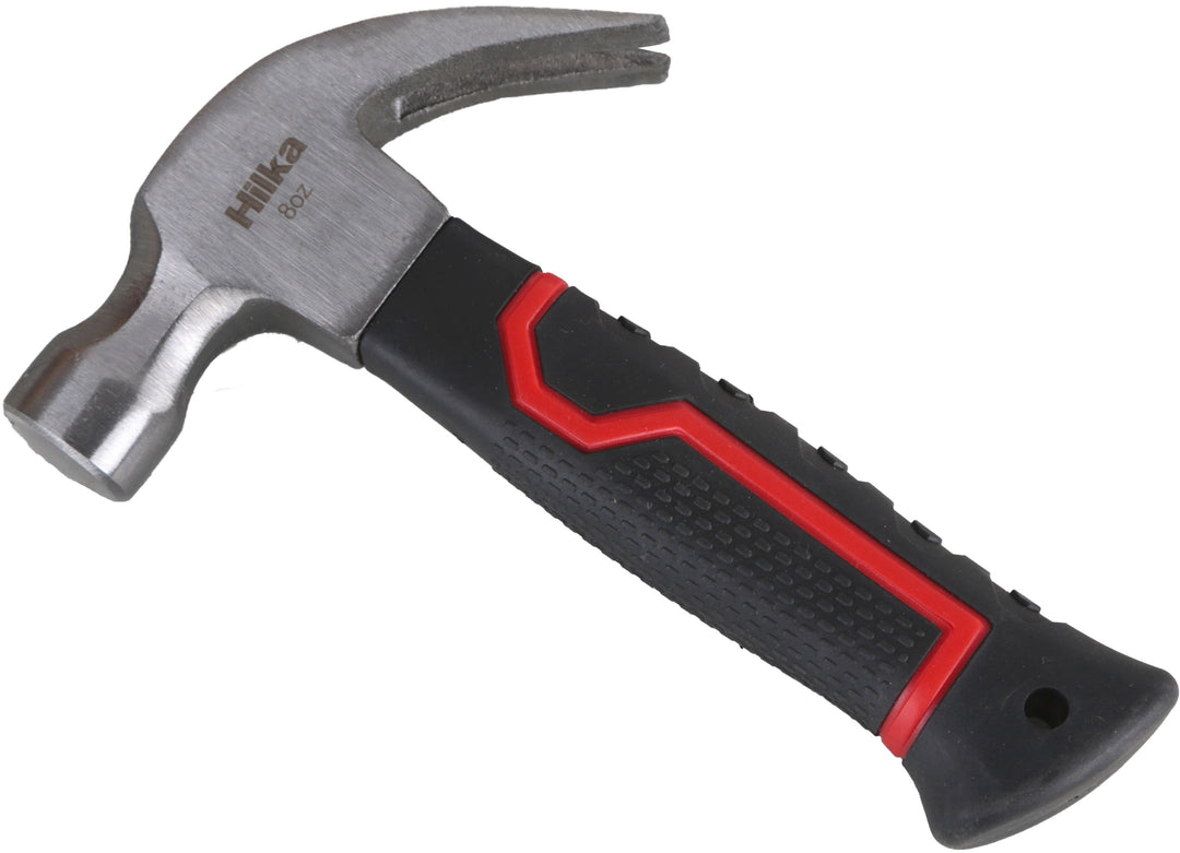 HILKA 8oz Stubby Claw Hammer