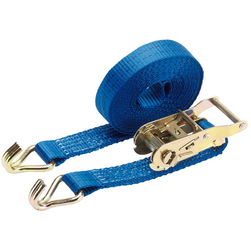 DRAPER Ratchet Tie Down Strap, 6m x 35mm, 1000kg