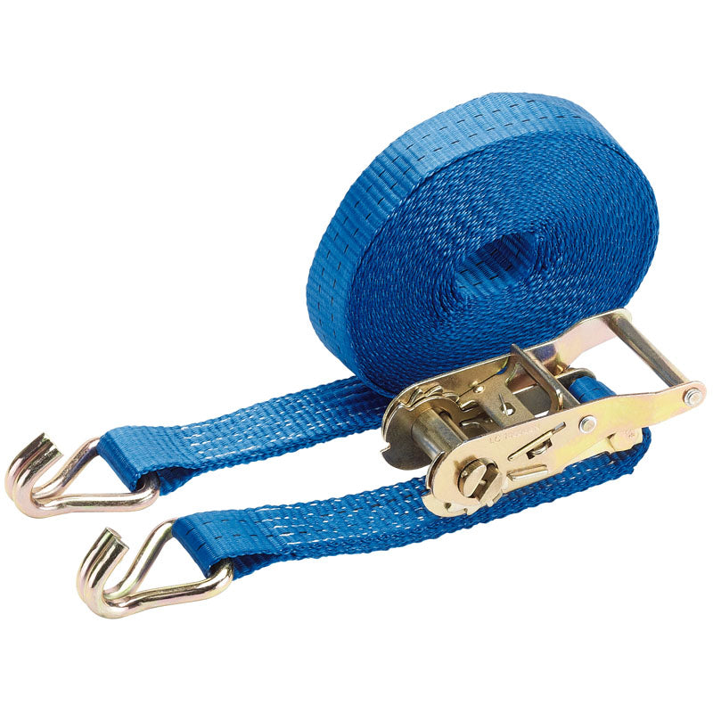 DRAPER Ratchet Tie Down Strap, 8m x 35mm, 1000kg