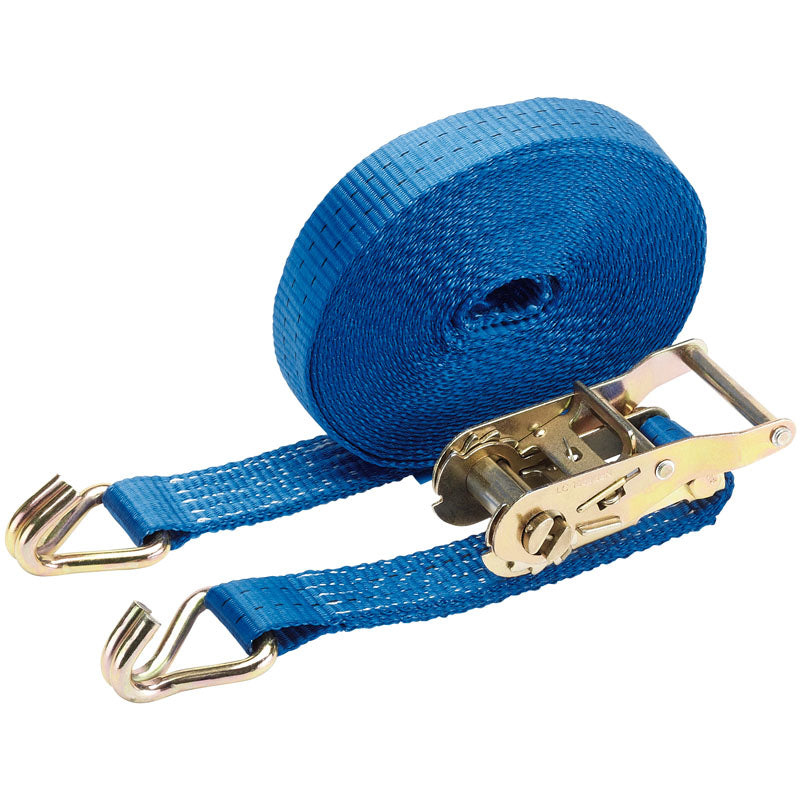 DRAPER Ratchet Tie Down Strap, 10m x 35mm, 1000kg