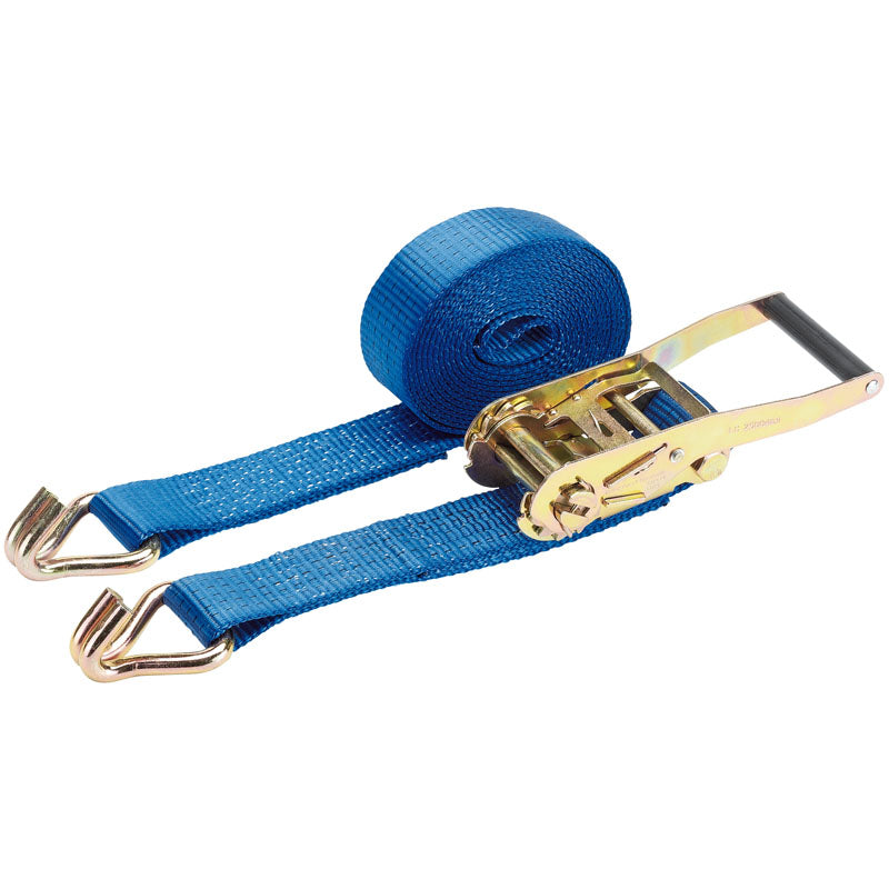 DRAPER Ratchet Tie Down Strap, 5m x 50mm, 2500kg