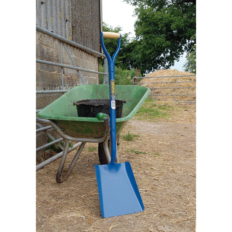 DRAPER Expert All Steel Contractors Square Mouth Shovel