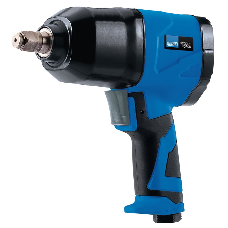 DRAPER Draper Storm Force® Air Impact Wrench with Composite Body, 1/2" Sq. Dr.