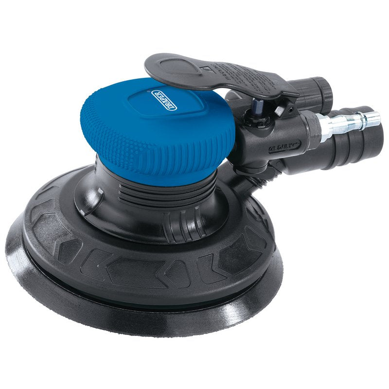 DRAPER Composite Dual Action Air Sander, 150mm