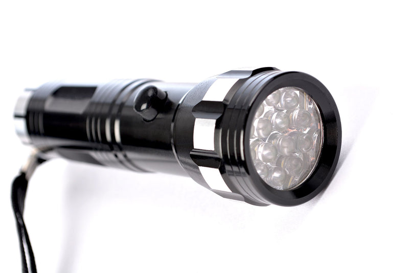 ELECTRALIGHT 14 LED ALUMINIUM TORCH WITH BATTERIES