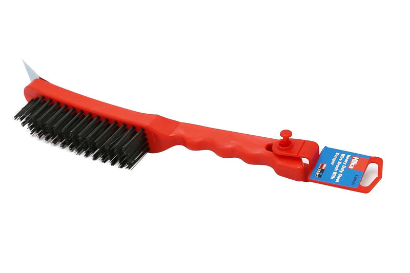 HILKA 5 Row Wire Brush and Scraper