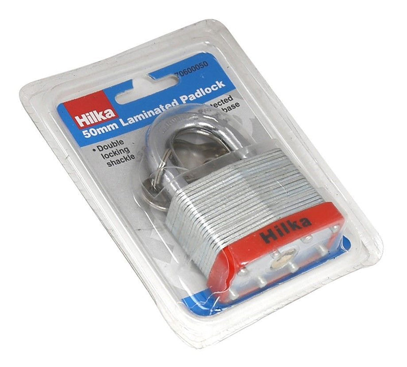 HILKA 50mm Laminated Padlock