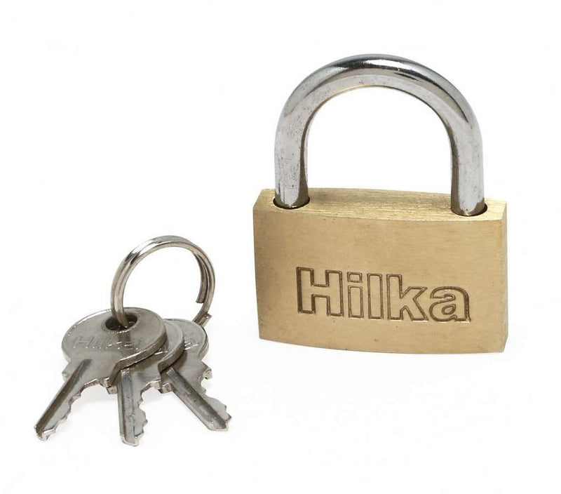 HILKA 30mm Slim Brass Padlock