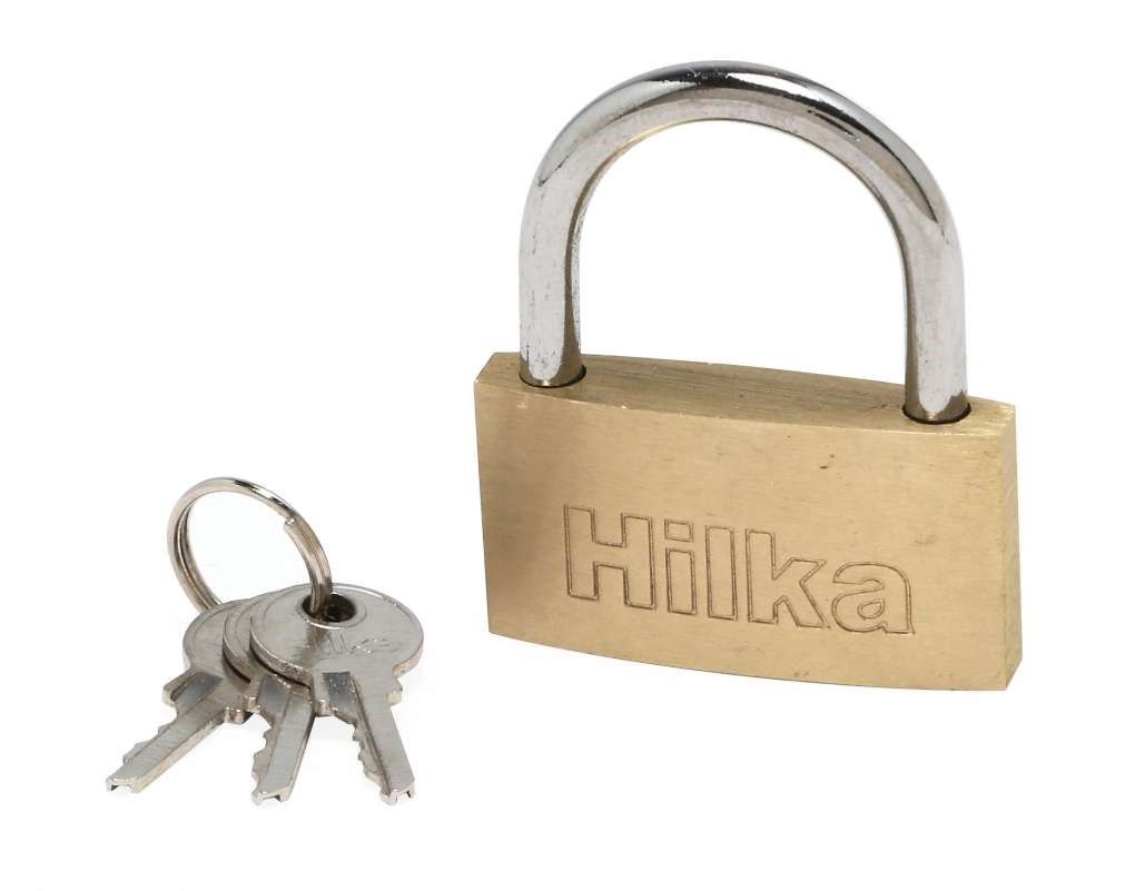 HILKA 40mm Slim Brass Padlock