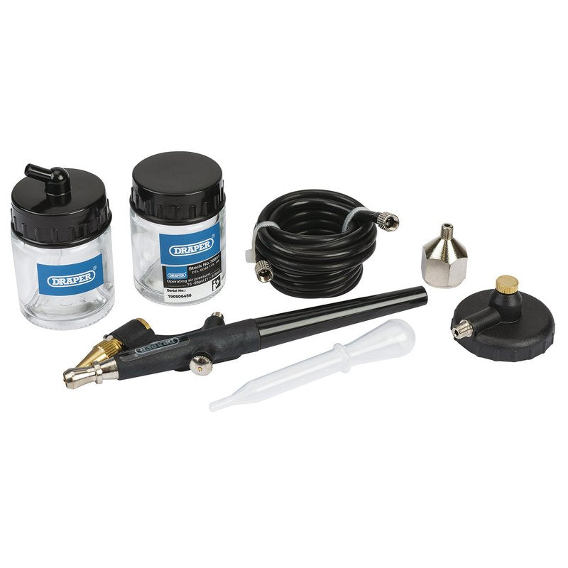 DRAPER Air Brush Kit (7 Piece)