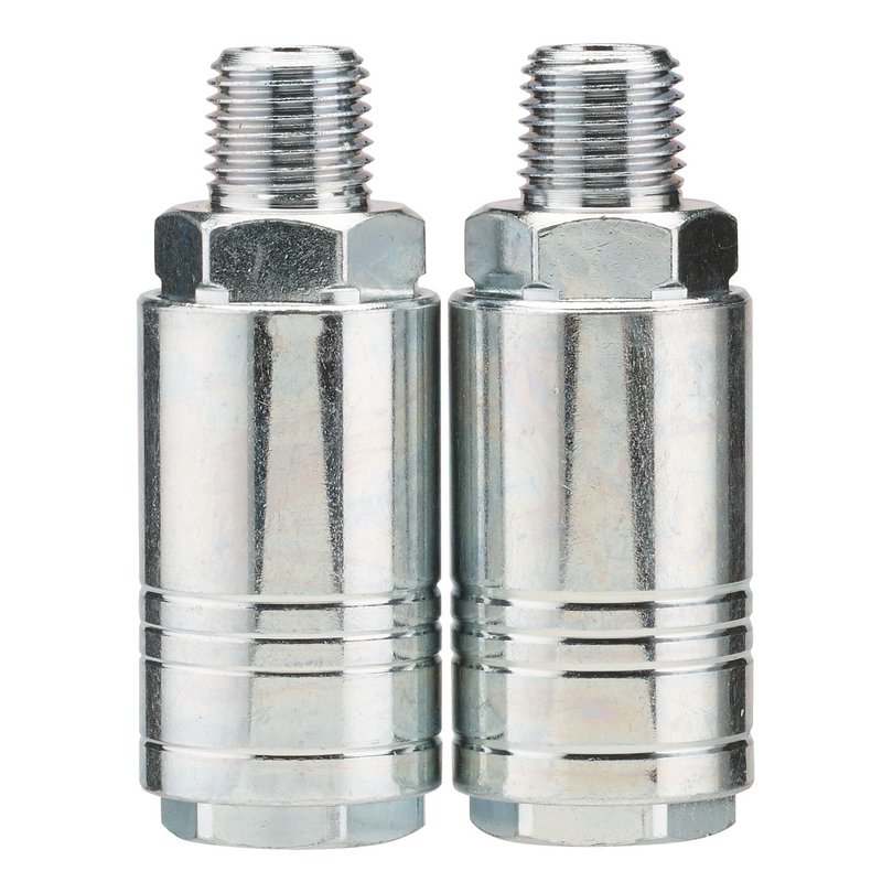 DRAPER 1/4" Male Quick Coupling (Pack of 2)