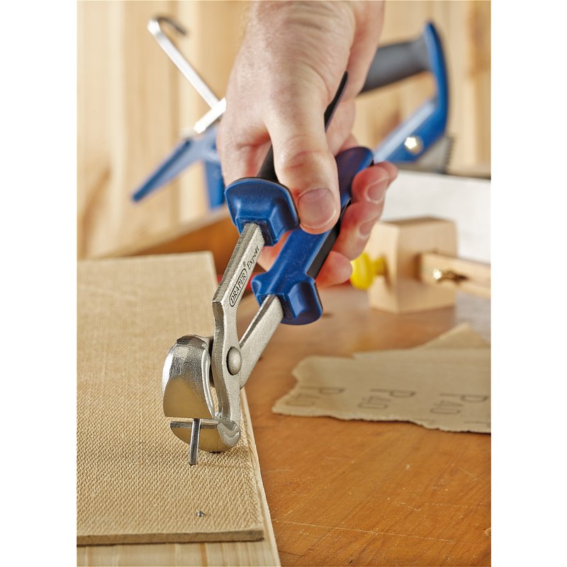 DRAPER Soft Grip Carpenters Pincers