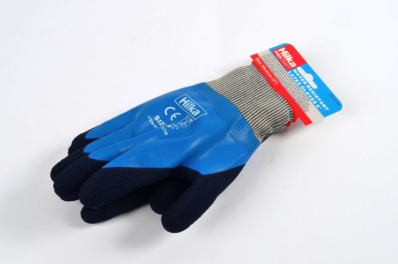 HILKA Medium 9" Water Resistant Latex Gloves